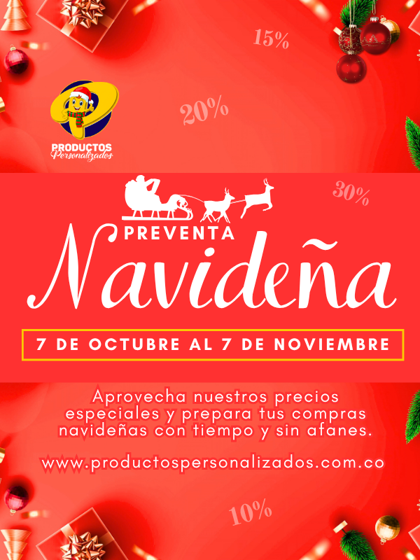 preventa navideña cel