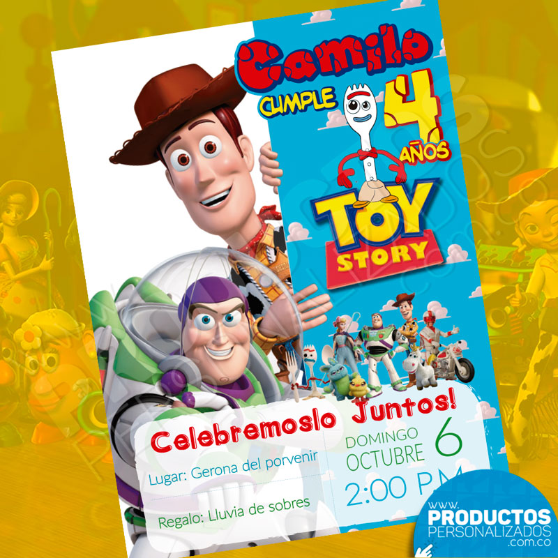 Tarjeta Digital Cumpleaños Toy Story