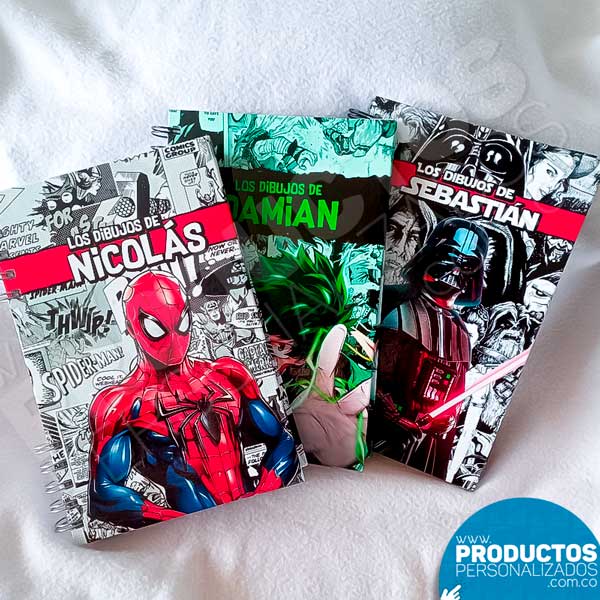 Cuaderno de dibujo Personalizado con el nombre - Imagen 3