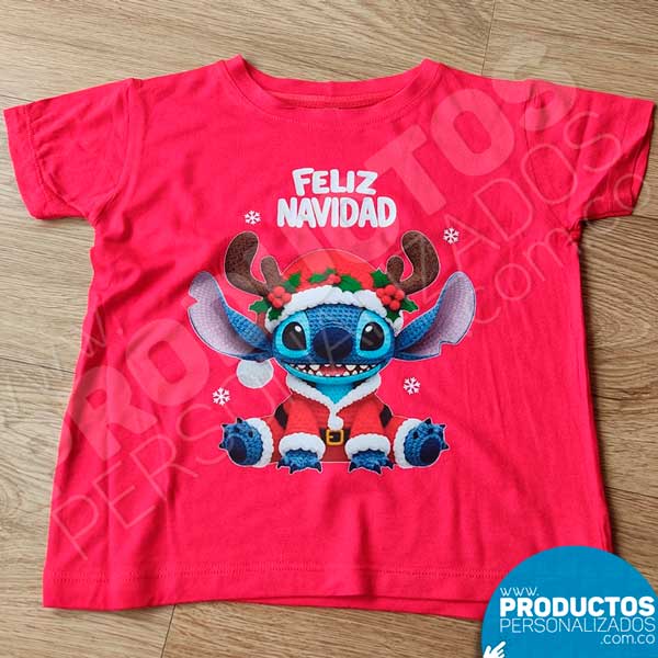 Camiseta-Lilo-y-Stich-Navideño