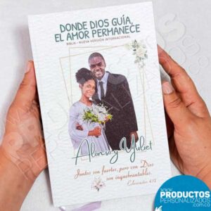 Biblia Personalizada - Parejas (Con Foto)