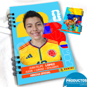 Cuaderno Hincha Oficial Mundialista