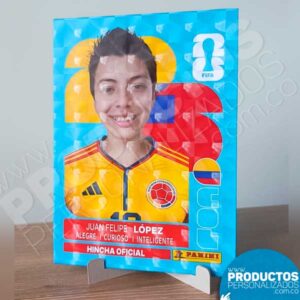 Cromo Decorativo Hincha Mundialista